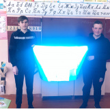 сотрудники Госавтоинспекции провели просветительские занятия в школах Монастырщинского района Смоленской области - фото - 3