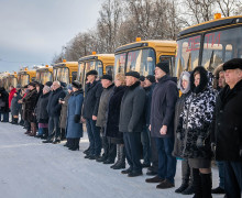 две школы района получили новые школьные автобусы - фото - 4