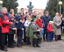 в честь 100-летия ветерана Ивана Лаврентьевича Ходункова прошел Парад Победы - фото - 41