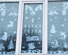всероссийская акция «Новогодние окна» - фото - 2