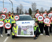 «живые знаки» призвали водителей Смоленской области не превышать скоростной режим в населенных пунктах - фото - 8