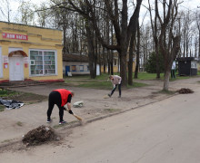 монастырщинский район принял участие во Всероссийском субботнике - фото - 55