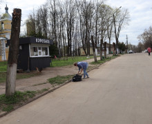 монастырщинский район принял участие во Всероссийском субботнике - фото - 56