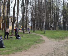 монастырщинский район принял участие во Всероссийском субботнике - фото - 57