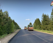 в Смоленской области ремонтируют дорогу, соединяющую два района - фото - 2