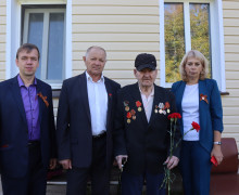 поздравили ветеранов с Днем освобождения Смоленщины от немецко-фашистских захватчиков - фото - 8