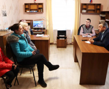 личный прием граждан Главой района в д. Любавичи - фото - 1