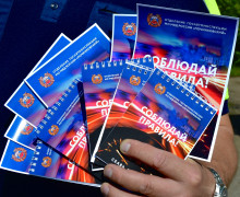 сотрудники Госавтоинспекции в Починковском районе Смоленской области провели акцию: «Соблюдай правила! Сбавь скорость!» - фото - 5