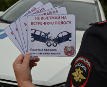 сотрудники Госавтоинспекции провели профилактическую акцию «Не выезжай на встречную полосу» - фото - 6