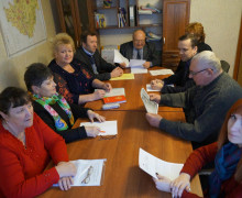 состоялось очередное заседание Общественного совета муниципального образования «Монастырщинский район» Смоленской области - фото - 1