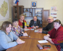 состоялось очередное заседание Общественного совета муниципального образования «Монастырщинский район» Смоленской области - фото - 1