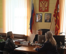 рабочая встреча Главы округа - фото - 1