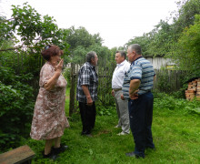встреча с жителями деревни Тихановка - фото - 6